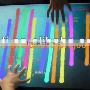 65" IR Infrared Touch Screen Frame without glass, for Command center, multi touch table