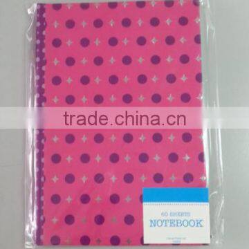 60 Sheets Paper Notebook With Hot Stamping/Foil Film