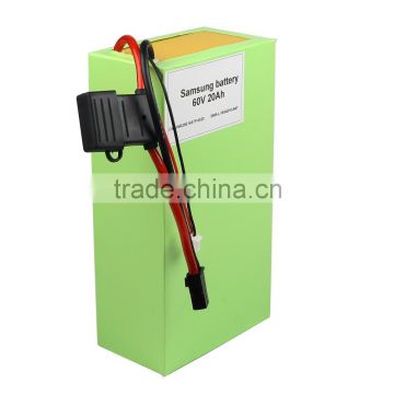 Hot Selling 1500W Lithium Electric Scooter Li Ion Battery Pack 60v 20ah For Folding Electric Scooter For Adults