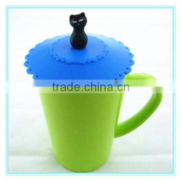 recyclable heat resistant silicone coffee lid stopper