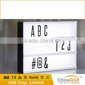Cinema Light up Sign Box With Changeable Colored Letters,symbols and Numbers photo-3