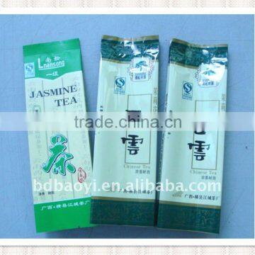 Fashion design laminated packaging bags for tea