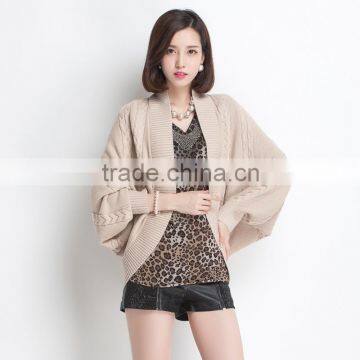 Spring han edition pure color elegant lady's sweaters Sweet spring fashion hollow out v-neck air conditioning unlined upper garm