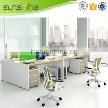 China Supply Office Workstation Modular Used Creative Wood Material MDF Office Furniture