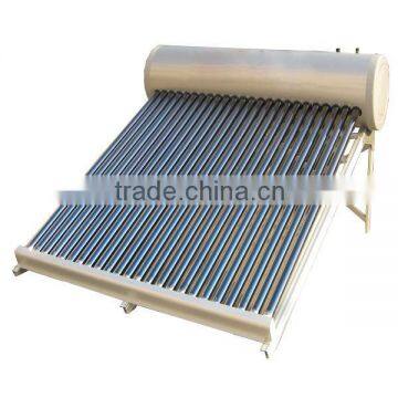 Non-Pressurized Hot Water Solar Heater