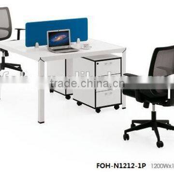 Modern Elegant School Office Group Melamine Staff Employee Desk (FOH-N1212-1P)