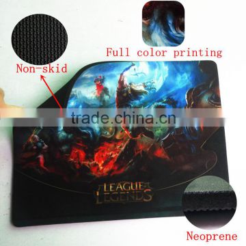 Neoprene game gaming mat pad mouse mad