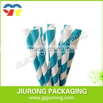 Disposable straw paper with different colors and sizes