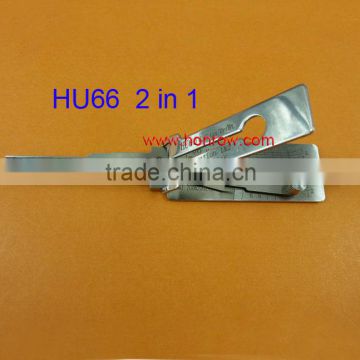 Original Lishi VW HU66 decoder and lock pick combination tool with best quality