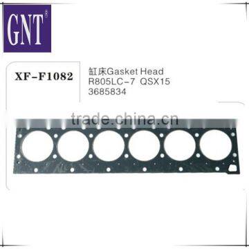 excavator Cylinder head gasket for R805LC-7 QSX15