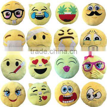 Custom Whatsapp Emoticon Plush Emoji Pillows