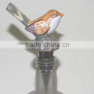 Bird Bottle Stopper