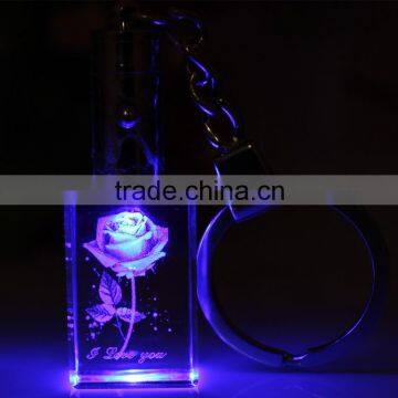 k9 Crystal Led Keychain For Gift photo-4