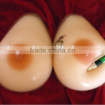 Water Drop Shape Self Adhesive Silicone Breast Breasts 600g Breast photo-2