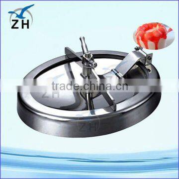 Food grade stainless steel fiberglass manhole cover