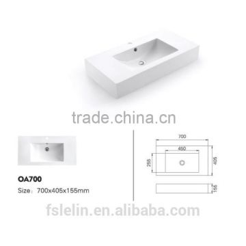 LELIN man-made stone basin & artificial stone kichen top sink bathroom vanity LOA-700