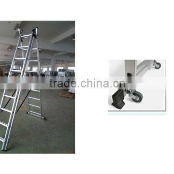 extendable ladders with SGS/EN131 by price of stairs of 20 steps