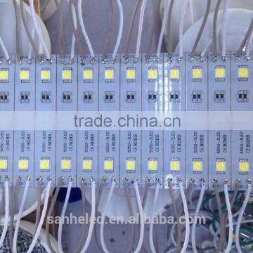 Factory price SMD5050 led module 12V 3led 0.72W 54LM non-Waterproof p10 led module