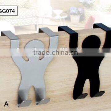 Reversible Human-shaped Back Door Hooks/hanger