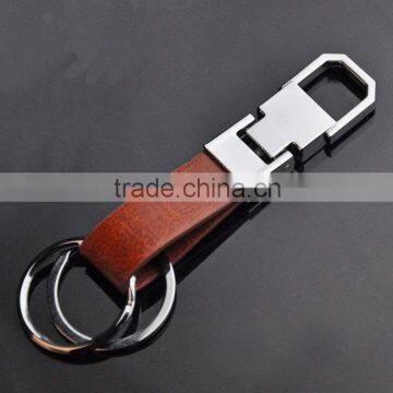 Wholesale leather Key chain/Key Ring