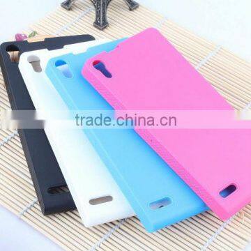 High quality TPU case with frosted surface for Huawei Ascend p6 case mobile