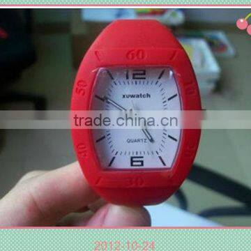 2012 fashion japan movt quartz silicone wrist watch