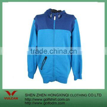 comfortable polar fleece men golf pullover hoodies