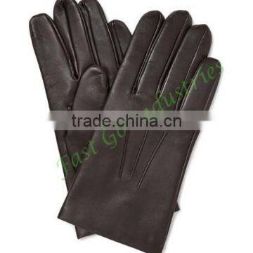 Genuine Cow Aniline leather Fashion Dress Gloves