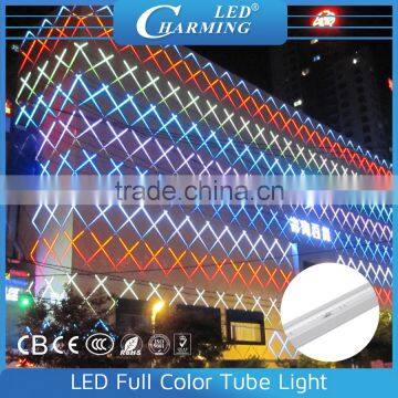 2016 IP65 wall building outdoor led tube light RGB bridge lighting outline lights decoration in fast connection