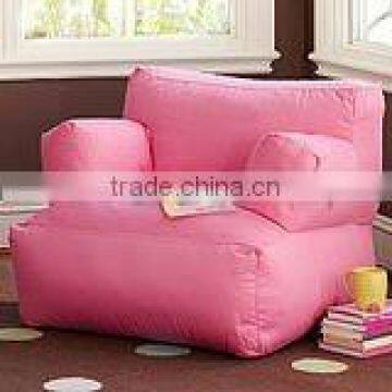 pink single sofa