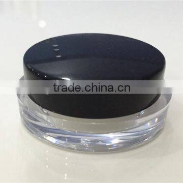 Mini plastic oval shape samples eye cream container 5g/travel-size jar for cosmetic