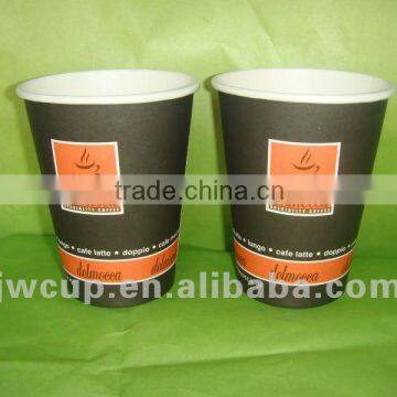 pe inner coated disposable paper cups for coffee and cappuccino