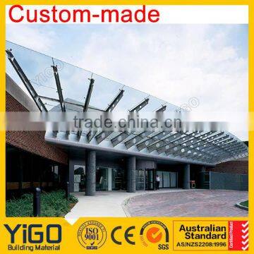 plastic canopy ,upvc front doors with CE certificate