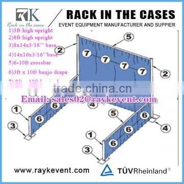 Wedding Exhibition Pipe and Drape Pipe and Drape Rental photo-3