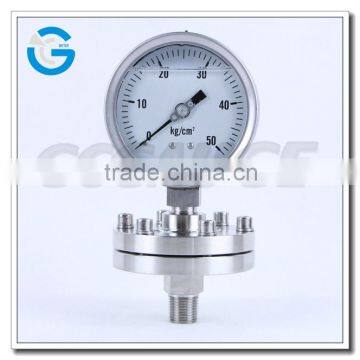 High Quality 4 Inch All Stainless Steel 97 Diaphragm Seal Pressure Gauge photo-2