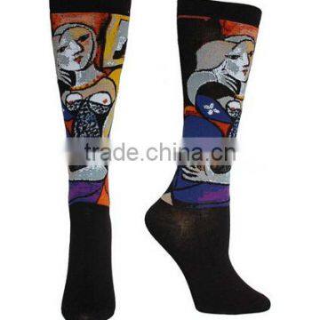 Wholesale Winter Best Warm Fashion Artistic Sublimation Sock