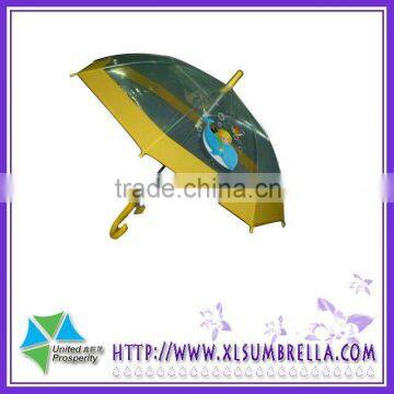 Auto Open Kids' transparent advertise umbrella