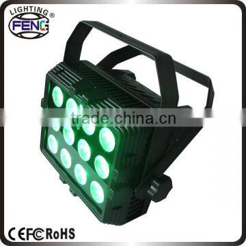 Wireless dmx waterproof dustproof IP65 led battery outdoor mobile stage light