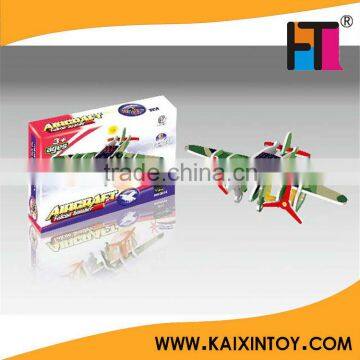 Solar plane toy educational scientific toys