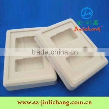 PS flocking blister tray for electronic device