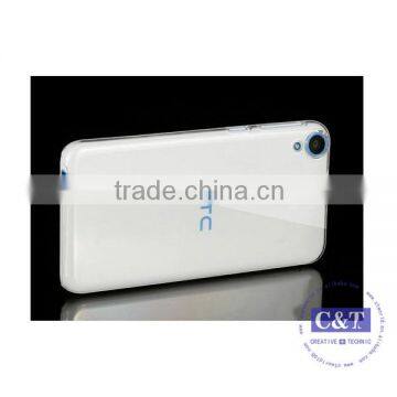 C&T Transparent Clear TPU Gel Soft Case Back Cover for HTC Desire 825 photo-2