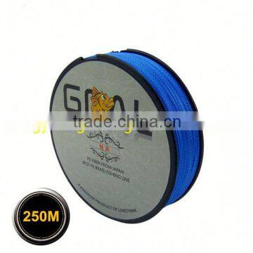 4X Strand Braided Fishing Line 8-120LB 250M multifilament fishing line