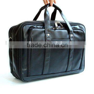 PU Material Laptop Bag with Shoulder Belt