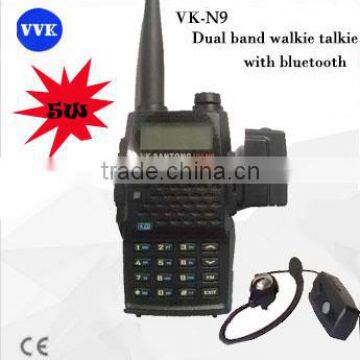 VK-N9 Dual Band Walkie Talkie Two Way Radio with bluetooth