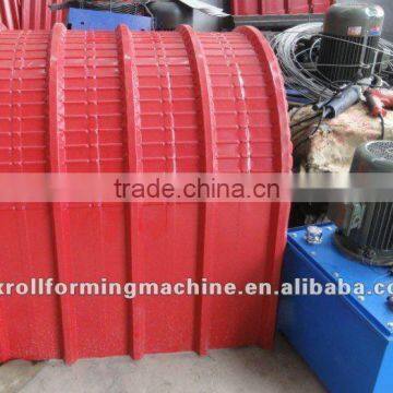 Tooth shape corrugated sheet bending machine