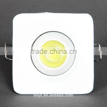 1w 2w 3w Square Recessed Small Cob Led Mini Spotlight for Night Lighting