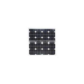 40W Monocrystal Solar Panel with TUV/CE/IEC