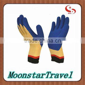 Approved Blue Natural Latex Gloves CE EN388