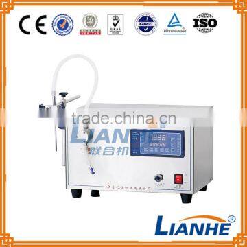 Single Nozzle Semi Auto Chemical Medical Cosmetic Small Liquid Filling Machine