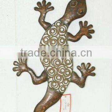 Decorative gecko Metal wall decor